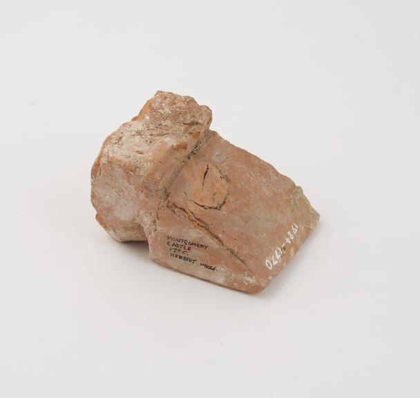 Piece of early 17th special' brick from Herbert House