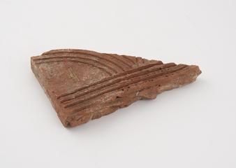 A fragment of Romano-British paving tile from Orpington, Kent