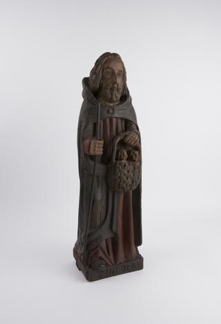 Wooden figure of Saint Nicholas