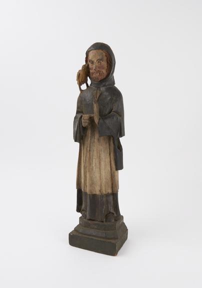 Wooden statue of Saint Yves