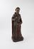 Wooden figure of Saint Giles, French, probably 19th Century