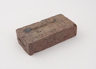 Small handmade brick, 20th century