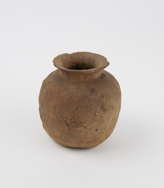 Earthenware jar, Egyptian, New Kingdom, 1580-1350BC