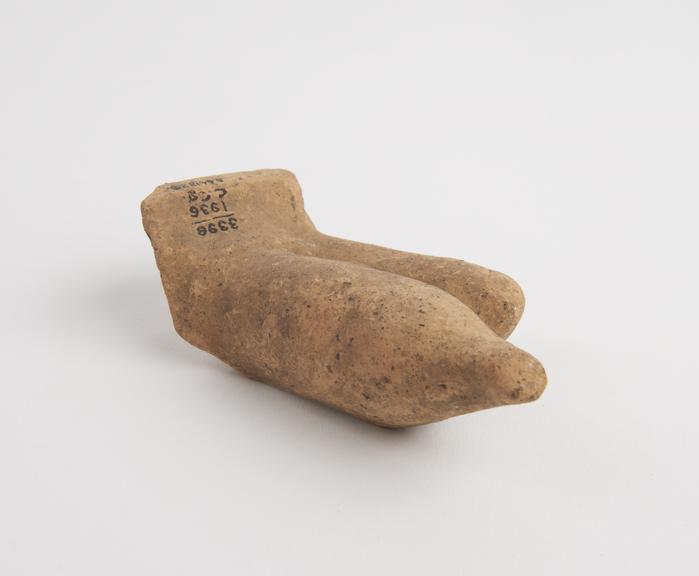 Terracotta votive offering in form of male genitalia