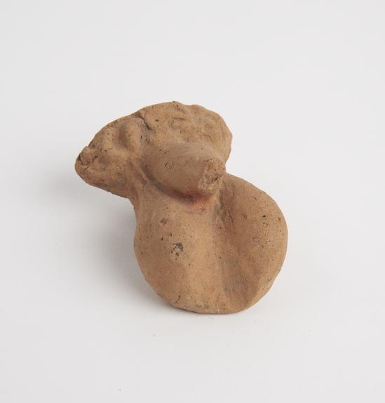 Votive male genitalia, terracotta, probably Roman