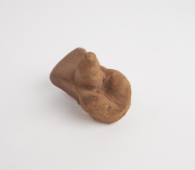 Votive male genitalia, terracotta, Roman, 200BC-200AD