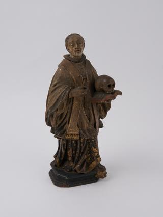 Wooden figure of Saint Frances Xavier