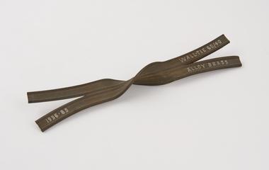 Wall-tie, 60/40, alloy brass