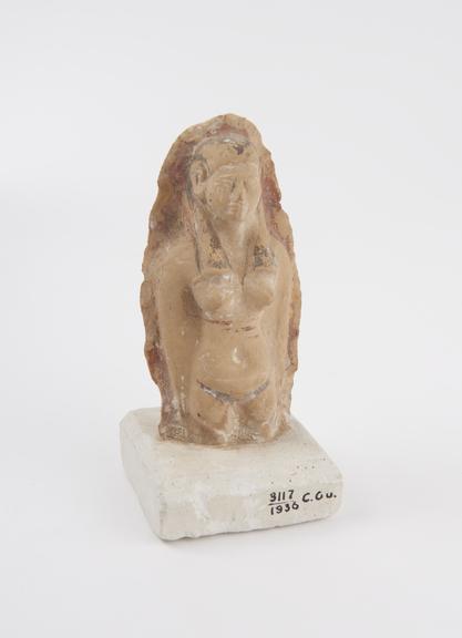 Female statue, naked, Egyptian style, Cyprus (?), 700BC-400BC