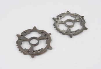 Two gear wheels