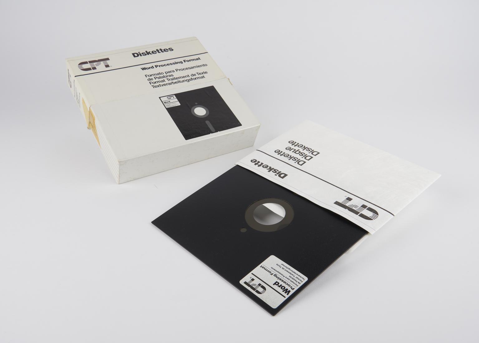 Seven Word Processing Format Diskettes | Science Museum Group Collection