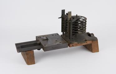 Experimental column for Analytical Engine, 1870-1871
