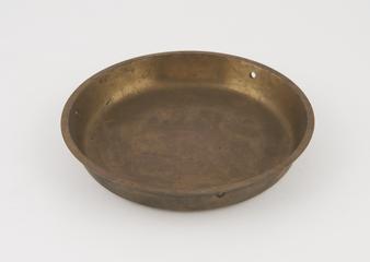 Brass weighing pan