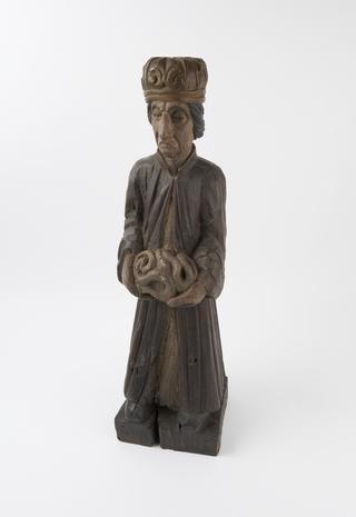 Wooden figure of Saint Nieme