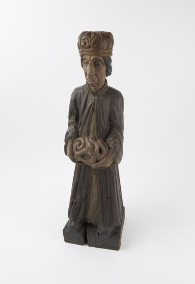 Wooden figure of Saint Nieme