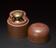 Imperial brass Troy Pound and mahogany case