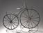 Front driver "French" bicycle or boneshaker made in 1869