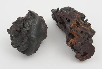 Roaster slag from the Haford Works, Swansea