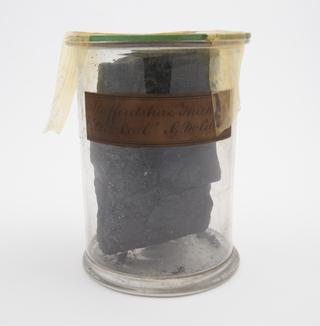 Part of 10-yard, or thick coal, from Grace Mary Colliery, Rowley Regis, South Staffordshire