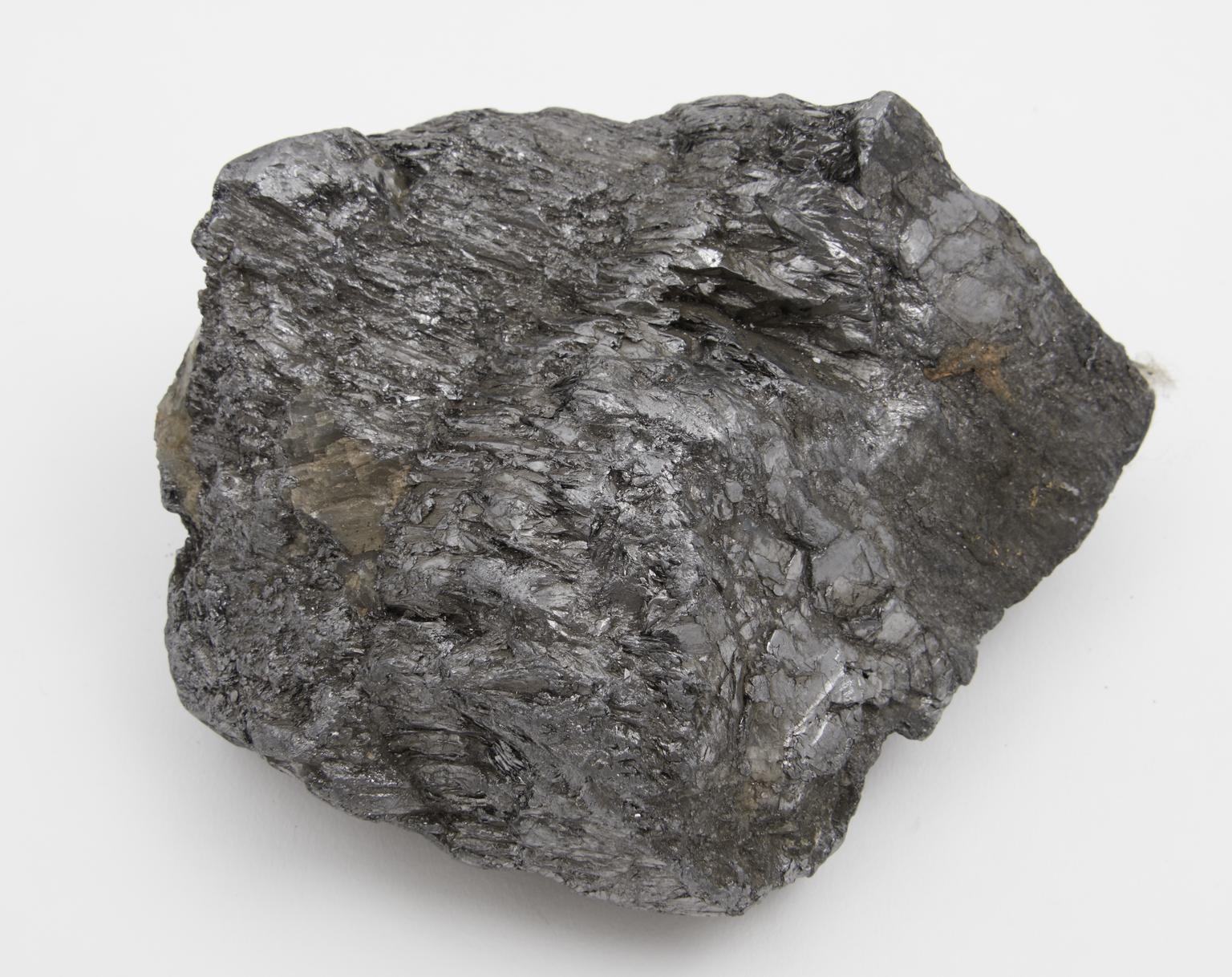 Native graphite from the Horicon Mines, U.S.A. | Science Museum Group ...