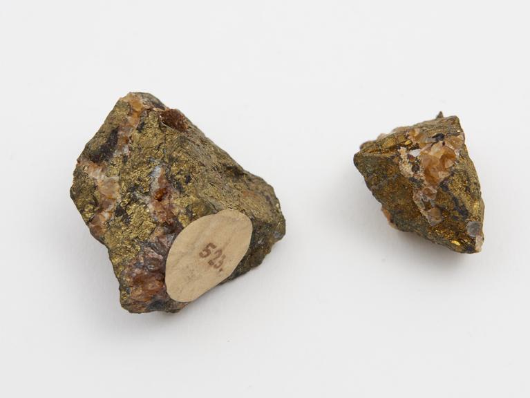 Copper ore from Algeria, analysed by R. Smith