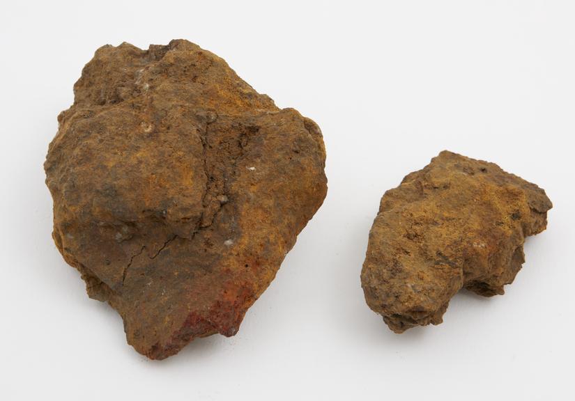 Copper ore from Australia, sent by R. Daintree, 1868