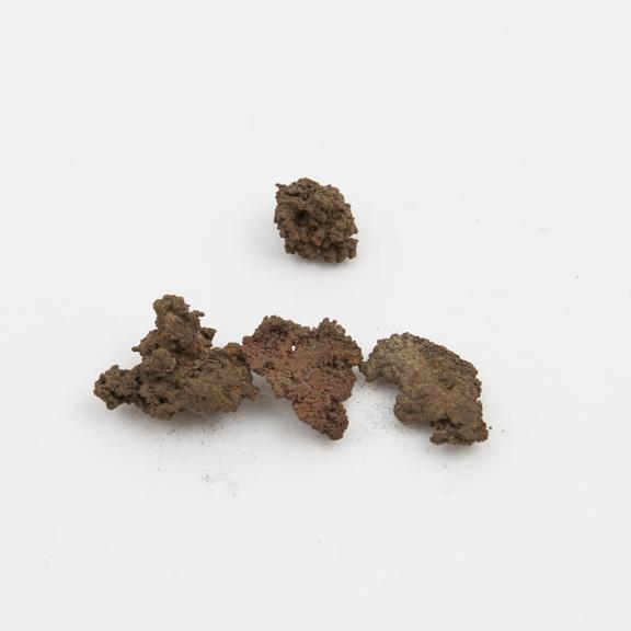 Native copper from the Vista-Belle Mine, province of Cayabamba