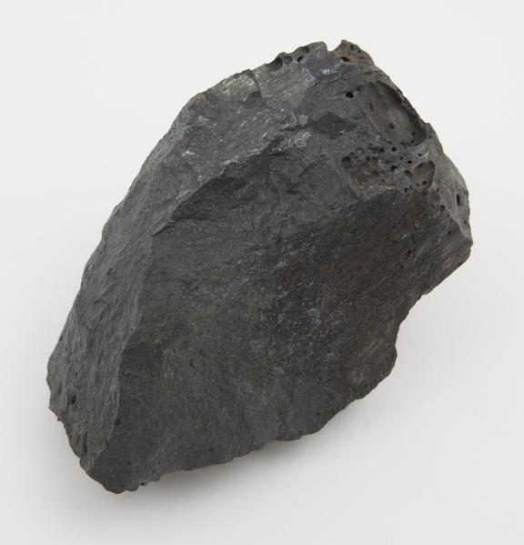 Metal slag' from the fourth operation in copper smelting