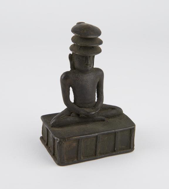 Bronze statue of Mahavira, possibly part of shrine, 1601-1900