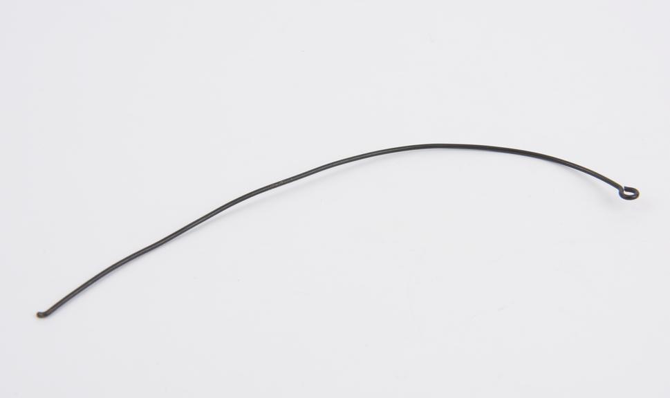 Copper wire, with loop at one end, Galvani collection