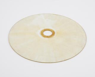 Glass plate from Holtz induction electric machine
