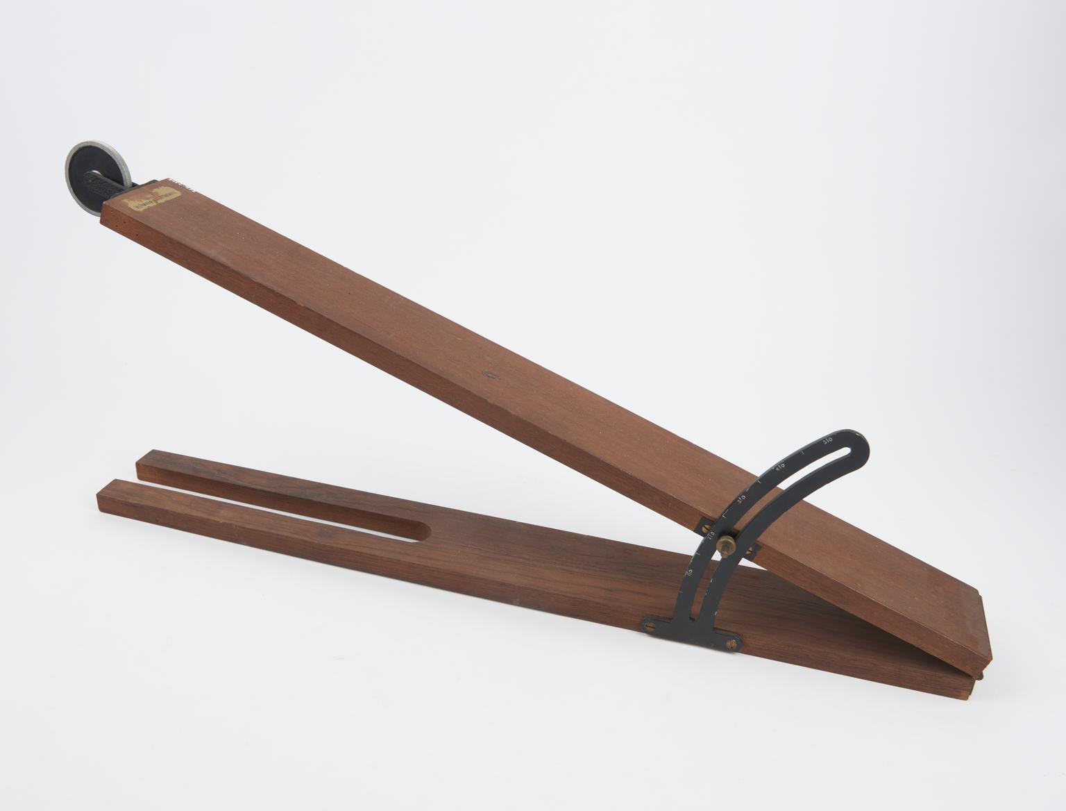 Inclined plane with graduated arc | Science Museum Group Collection