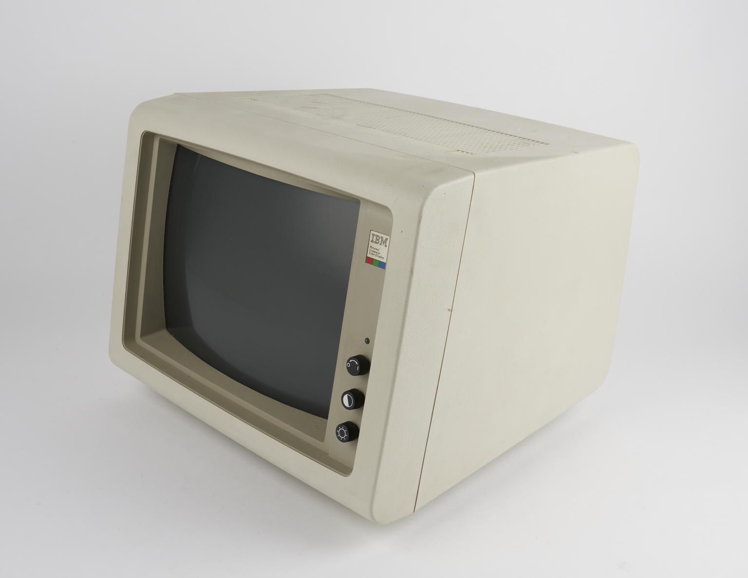 Monitor for IBM 286 personal computer | Science Museum Group Collection