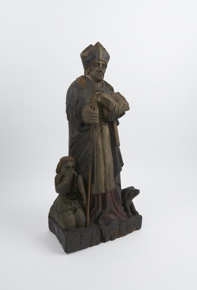 Wooden group of Saint Tugean (statue)