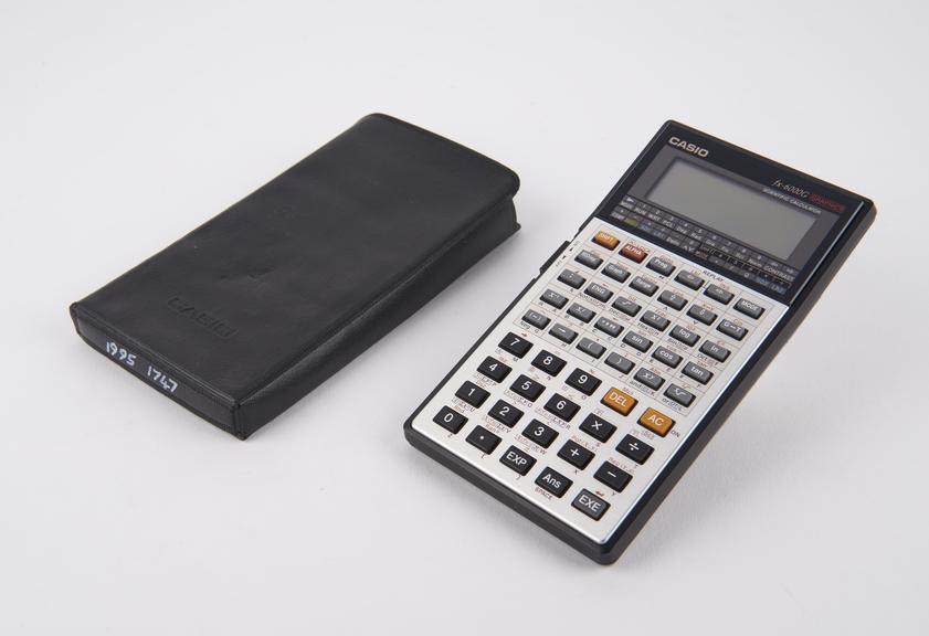 Electronic Pocket Calculator by Casio, model FX6000G