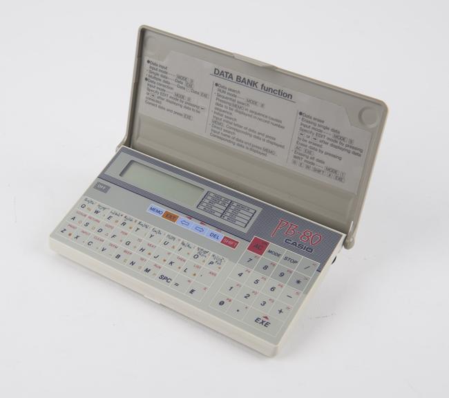 Electronic Calculator/Personal Computer by Casio, model PB80