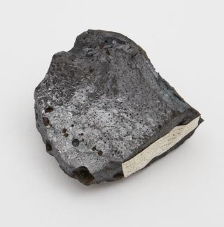 Thick strings of moss copper in cavities and surface of ore-furnace regulus