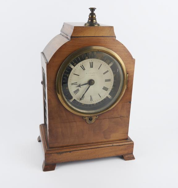 English eight-day Watchman's clock by Bellefontaine, London