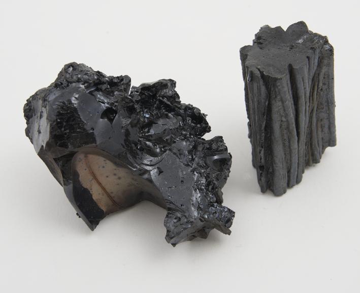 Black glassy slag for crushing and washing