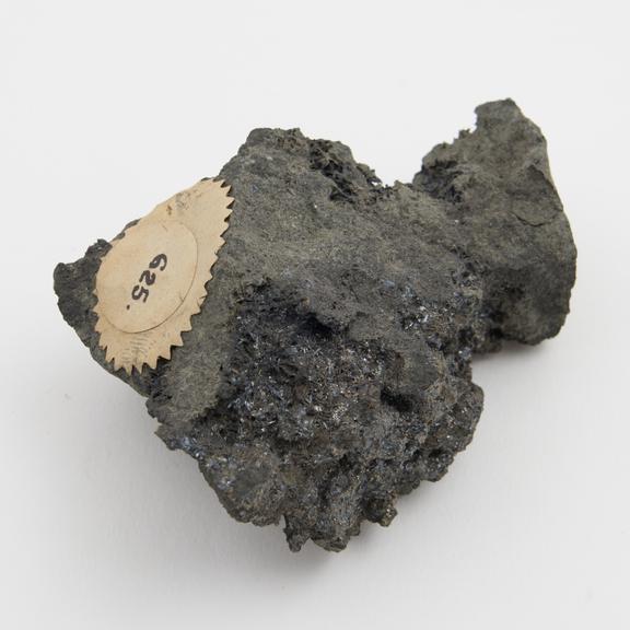 Crystals in an ore-furnace slag, at Morfa Copper Works, Swansea