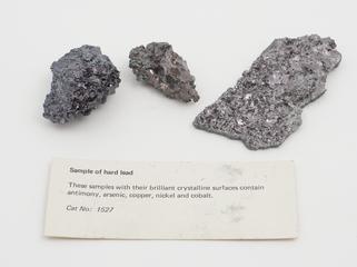 Samples of hard lead | Science Museum Group Collection