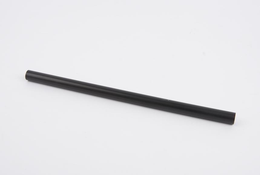 Ebonite rod for producing electrostatic charge by friction