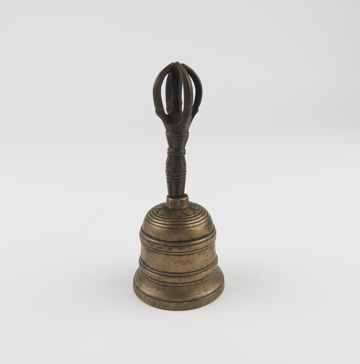 Greek Handbell Handbell with thunderbolt at tip | Science Museum Group Collection