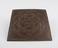 Square hindu meditation plaque, called a yantra, bronze, Indian