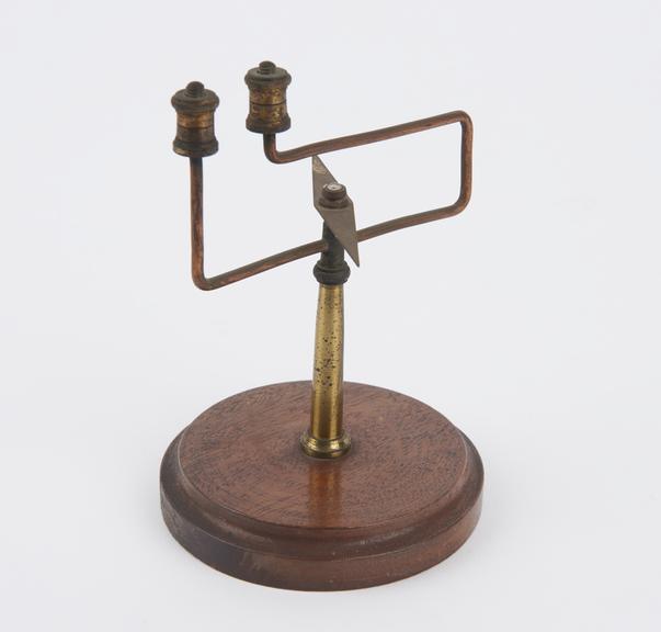 Apparatus for demonstrating Oersted's effect