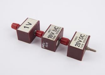 Three d.c. voltage multipliers for use with meters by The Weir Electrical Instrument Co. Ltd.