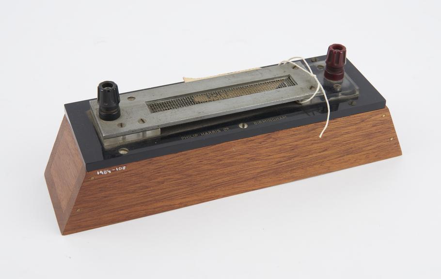 Spark counter, Nuffield Physics type by Philip Harris Ltd