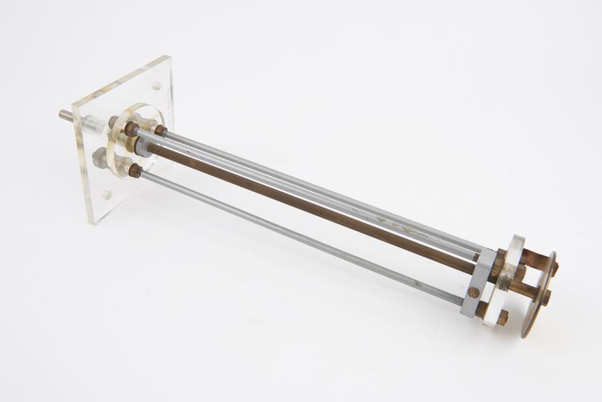 Rotating disc apparatus for measuring magnetic flux density