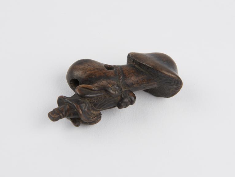 Wooden netsuke