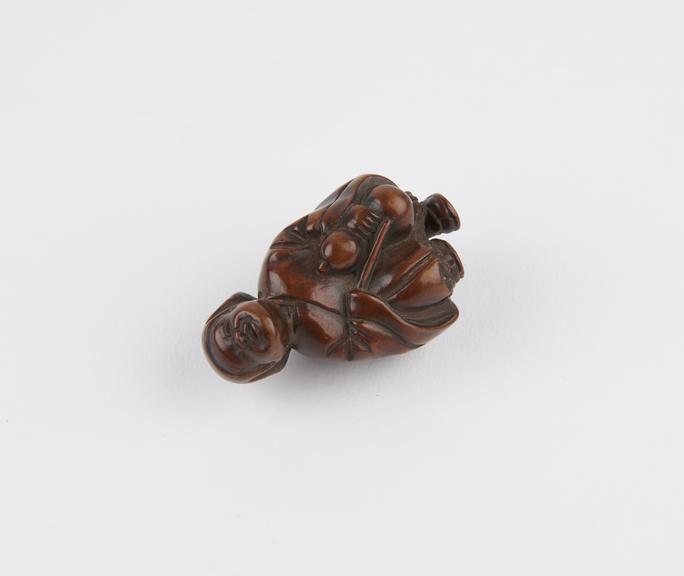 Wood netsuke